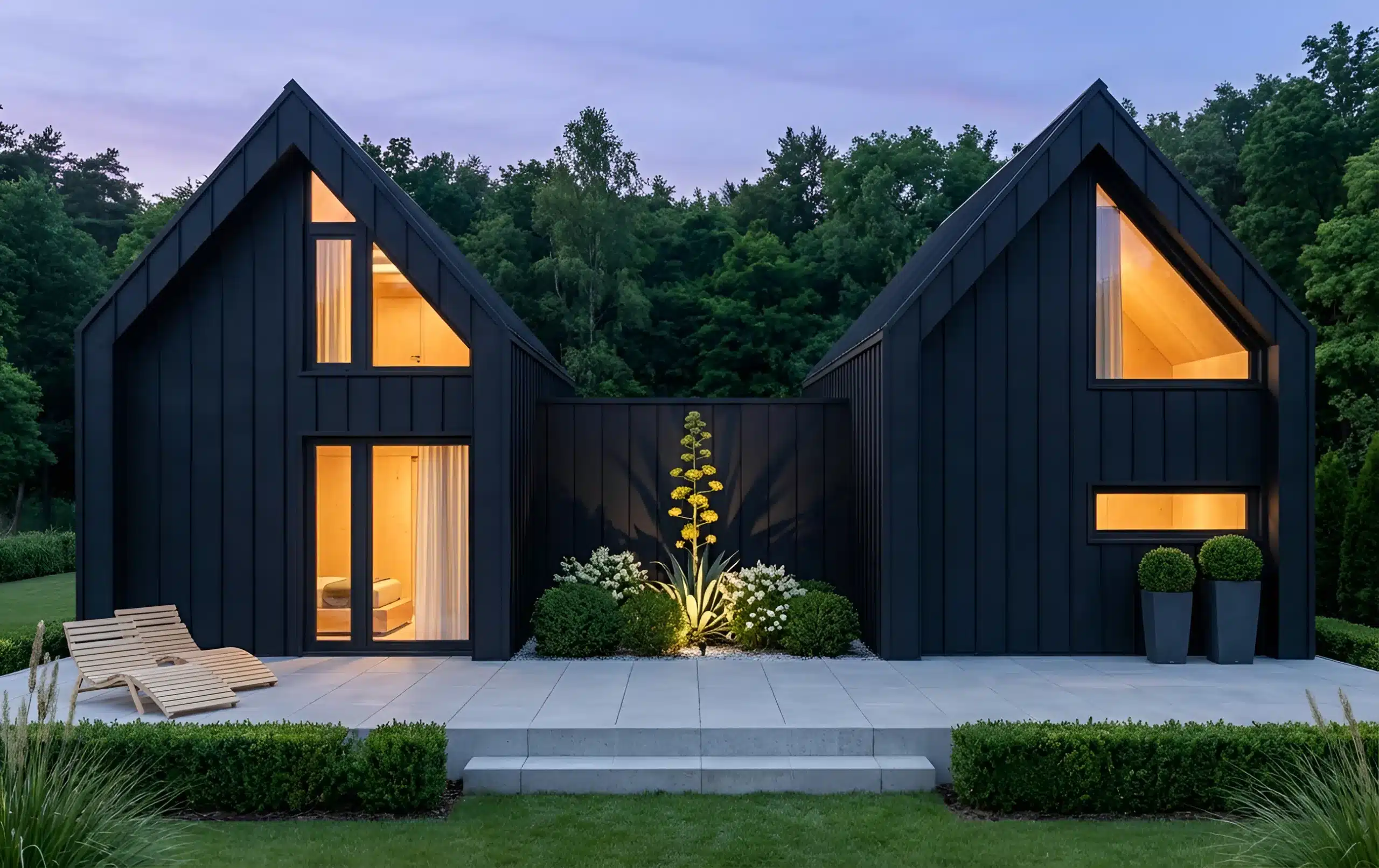 Przykładowa wizualizacja - domek koya - tył